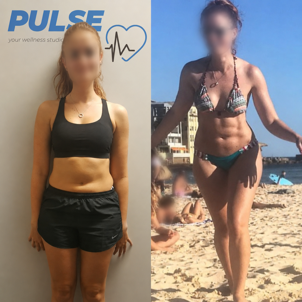 Before and after transformation 5