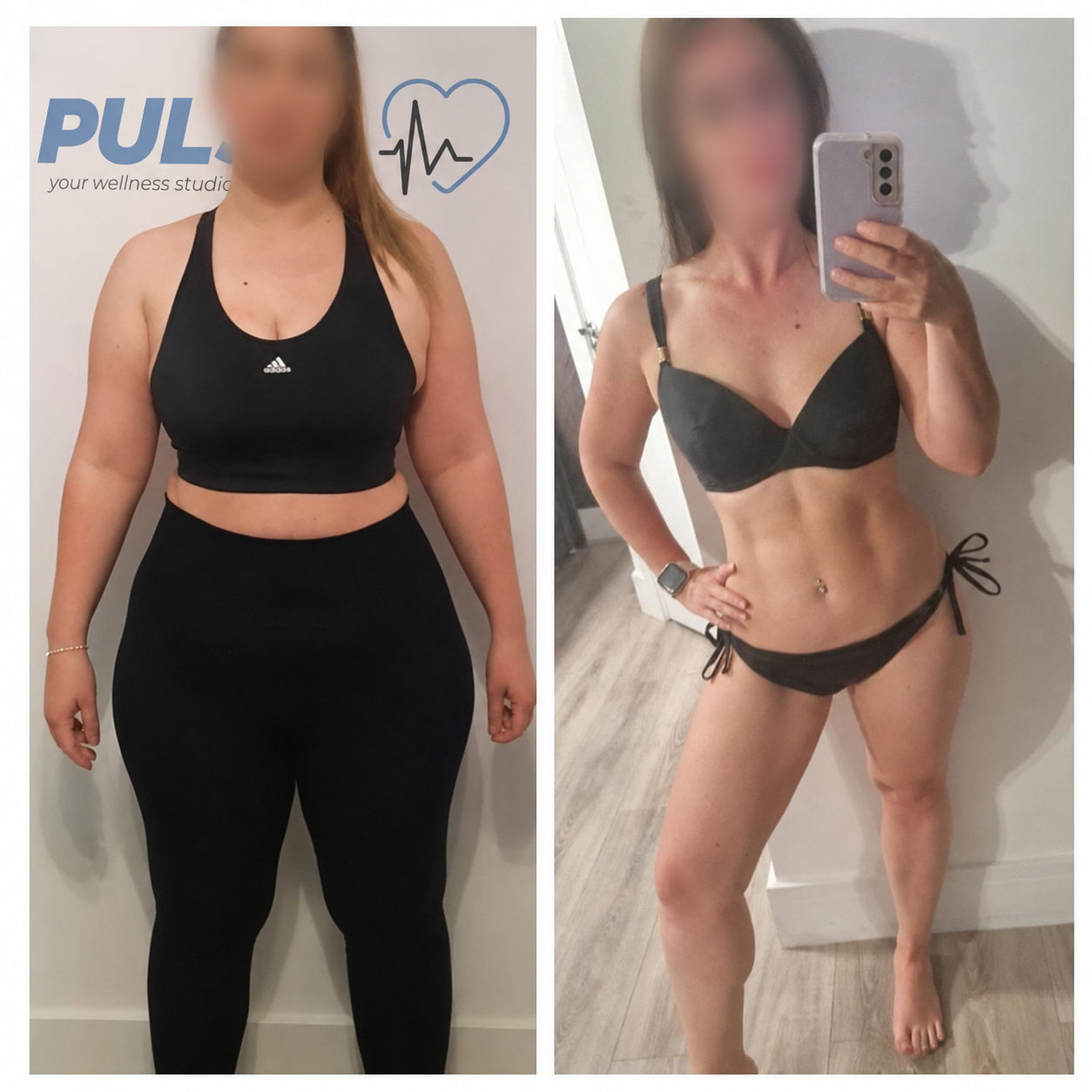 Before and after transformation 4